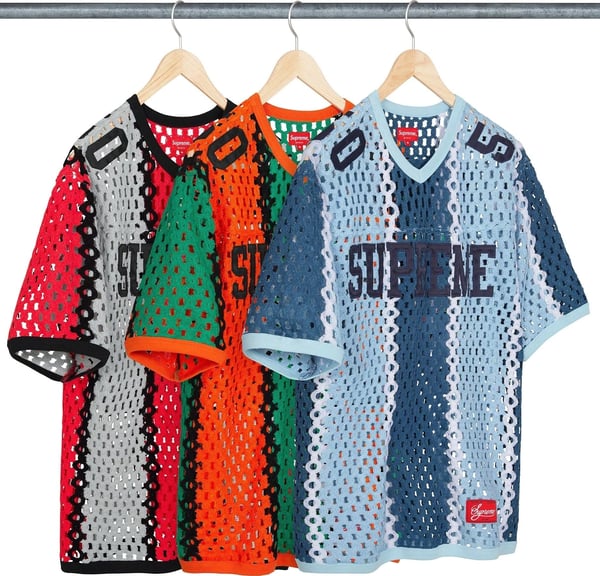 Supreme Crochet Football Jersey - Product Image