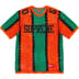 Supreme Crochet Football Jersey - Orange (front)
