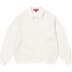 Supreme Crochet Zip Up Cardigan - White (front)