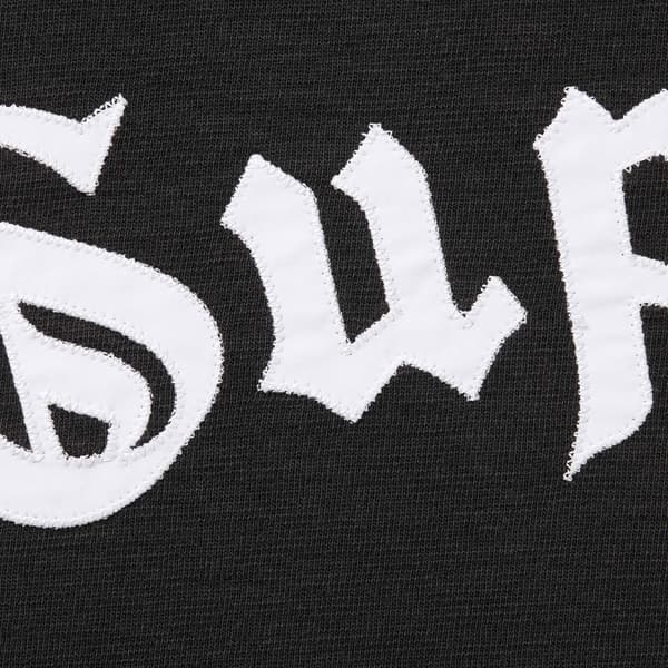 Supreme Cross S/S Top - Black (front)