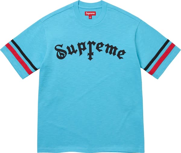 Supreme Cross S/S Top - Cyan (front)