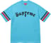 Supreme Cross S/S Top - Cyan (front)