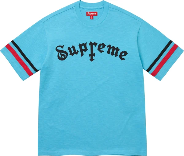 Supreme Cross S/S Top - Cyan (front)