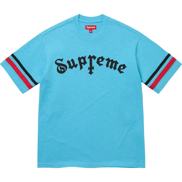 Supreme Cross S/S Top - Cyan (front)