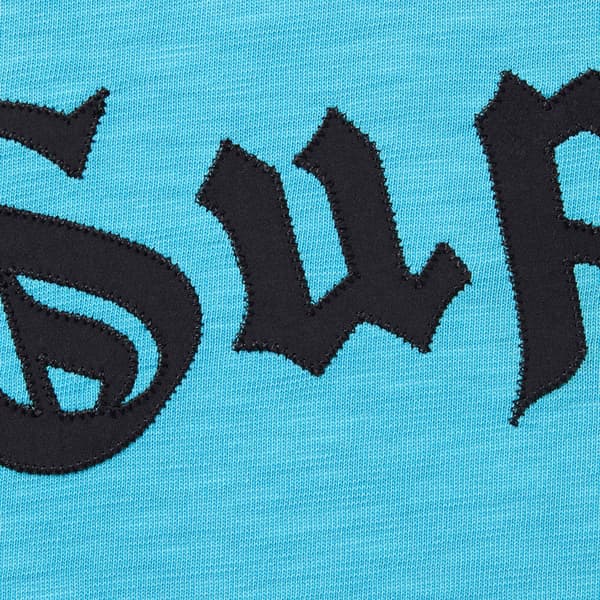 Supreme Cross S/S Top - Cyan (front)