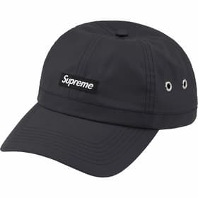 Supreme Crown Band Nylon 6-Panel Black