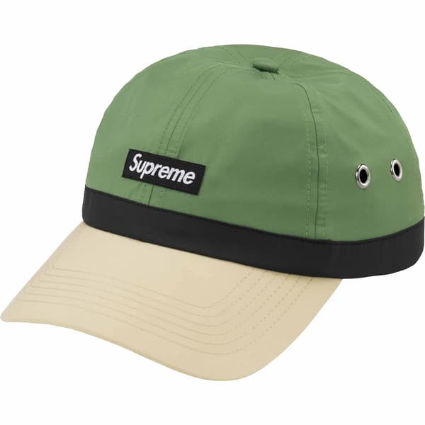 Supreme Crown Band Nylon 6-Panel - Olive (front)