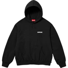 Supreme Crown Hooded Sweatshirt Black