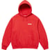 Supreme Crown Hooded Sweatshirt - Burnt Red (front)