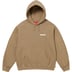 Supreme Crown Hooded Sweatshirt - Dark Sand (front)