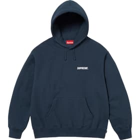 Supreme Crown Hooded Sweatshirt Navy