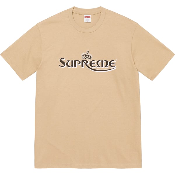 Supreme Crown Tee - Khaki (front)