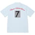 Supreme Cursive Polo - Light Blue (front)