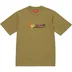 Supreme Cursive S/S Top - Dusty Olive (front)