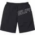 Supreme Curve Nylon Short - Black (front)