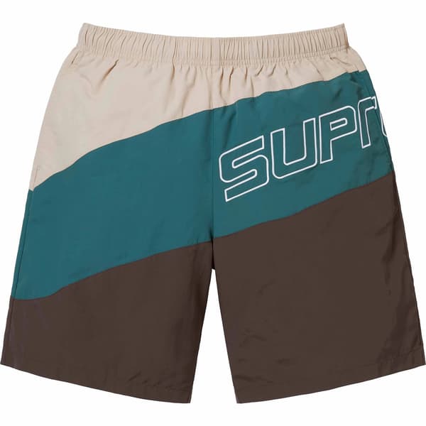 Supreme Curve Nylon Short - Brown (front)