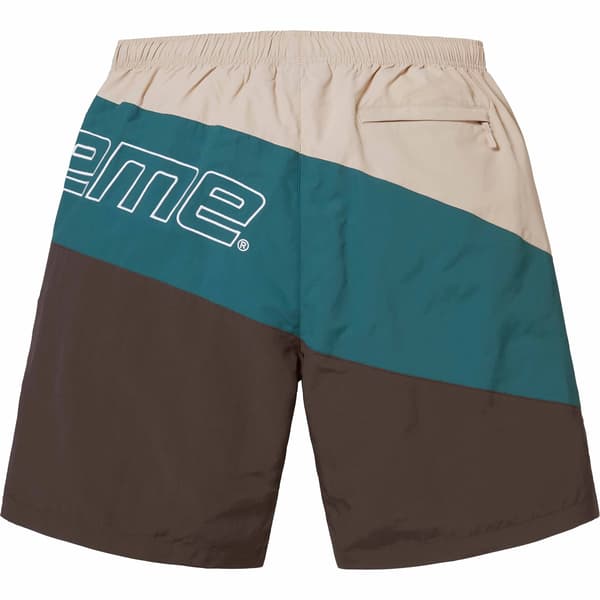 Supreme Curve Nylon Short - Brown (front)