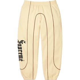 Supreme Curve Piping Sweatpant Natural
