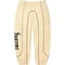 Supreme Curve Piping Sweatpant - Natural (front)