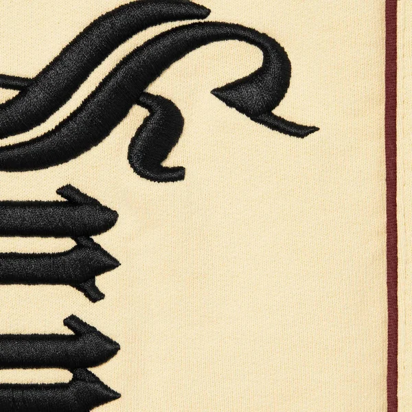 Supreme Curve Piping Sweatpant - Natural (front)