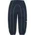 Supreme Curve Piping Sweatpant - Navy (front)