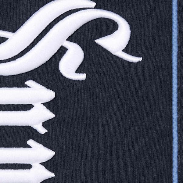 Supreme Curve Piping Sweatpant - Navy (front)