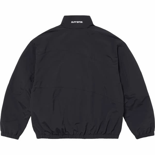 Supreme Curve Track Jacket - Black (front)