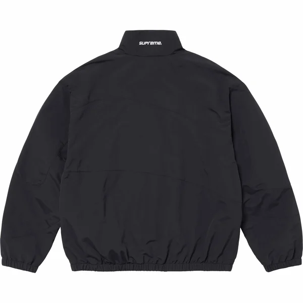 Supreme Curve Track Jacket - Black (front)