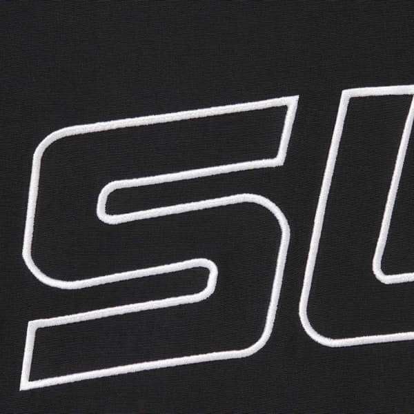 Supreme Curve Track Jacket - Black (front)