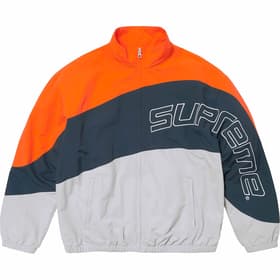 Supreme Curve Track Jacket Grey