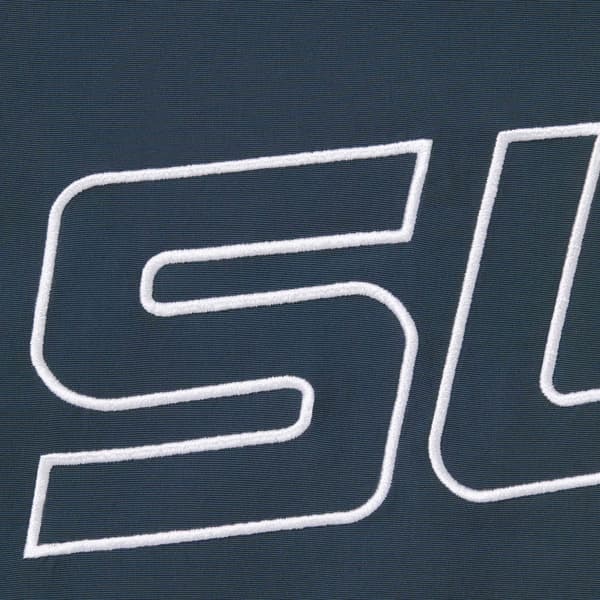 Supreme Curve Track Jacket - Grey (front)