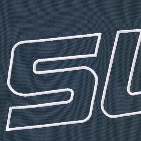 Supreme Curve Track Jacket - Grey (front)