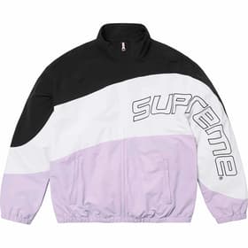 Supreme Curve Track Jacket Light Purple