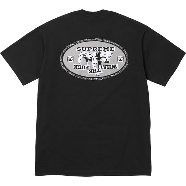 Supreme Dalmatian Tee - Black (front)