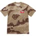 Supreme Dalmatian Tee - Chocolate Chip Camo (front)