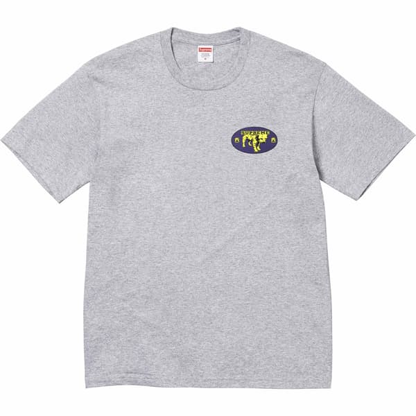 Supreme Dalmatian Tee - Heather Grey (front)