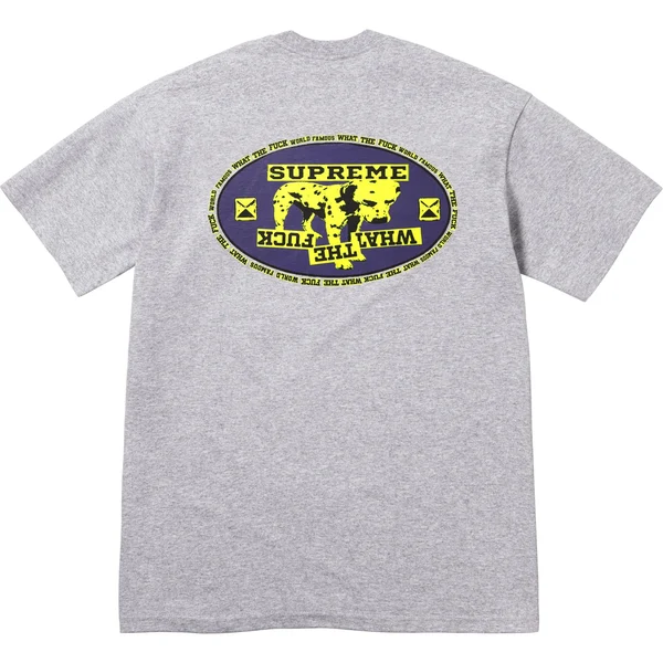 Supreme Dalmatian Tee - Heather Grey (front)