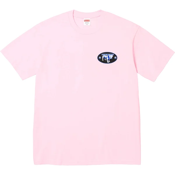 Supreme Dalmatian Tee - Light Pink (front)