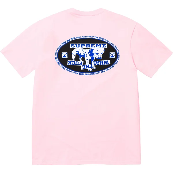 Supreme Dalmatian Tee - Light Pink (front)