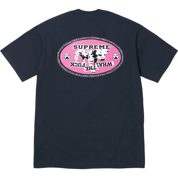 Supreme Dalmatian Tee - Navy (front)