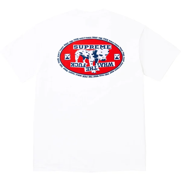 Supreme Dalmatian Tee - White (front)
