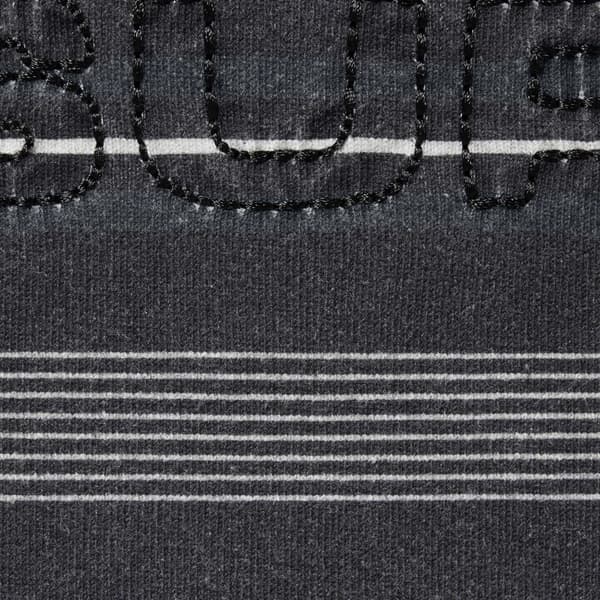 Supreme Dash Stripe S/S Top - Black (front)