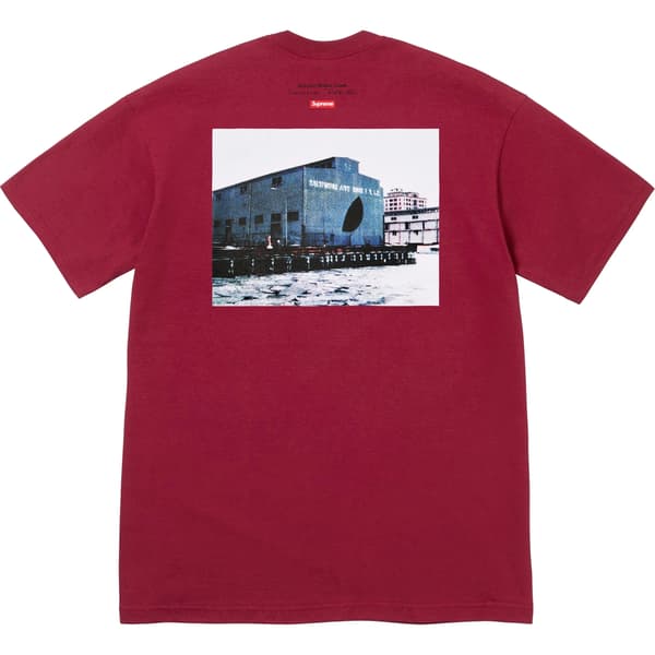 Supreme Day's End Tee - Cardinal (front)