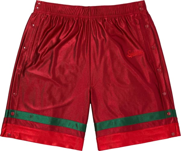 Supreme Dazzle Breakaway Short - Red (front)