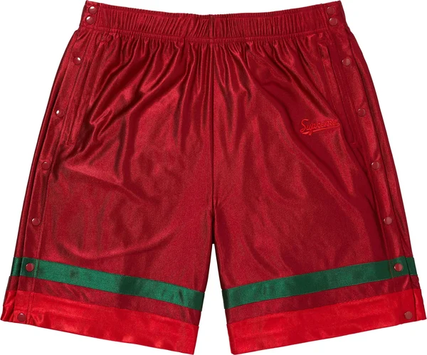 Supreme Dazzle Breakaway Short - Red (front)