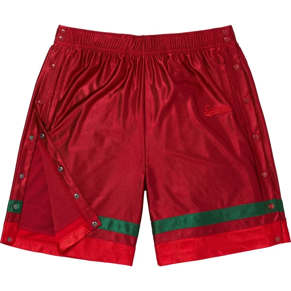 Supreme Dazzle Breakaway Short - Red (front)