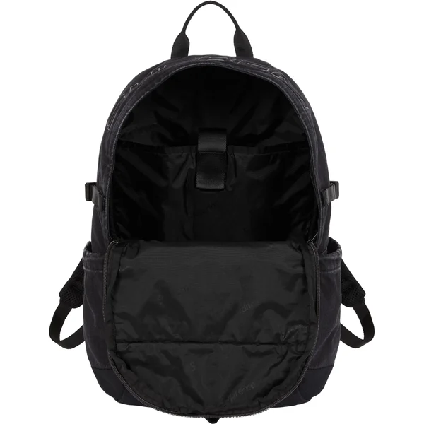 Supreme Denim Backpack - Black (front)