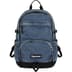 Supreme Denim Backpack - Washed Indigo (front)