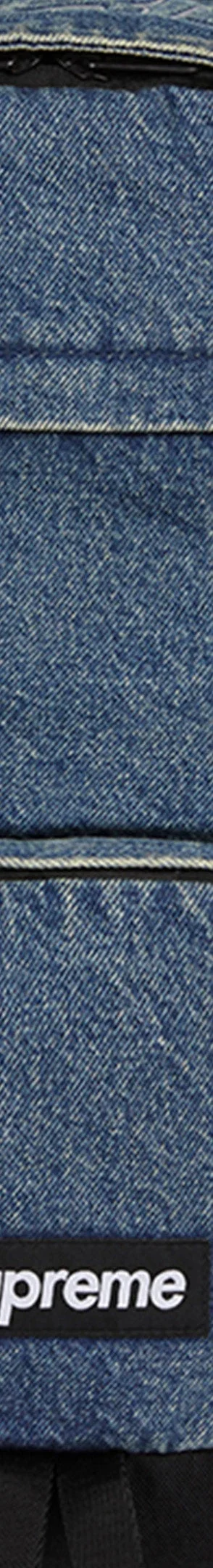 Supreme Denim Backpack - Washed Indigo (front)