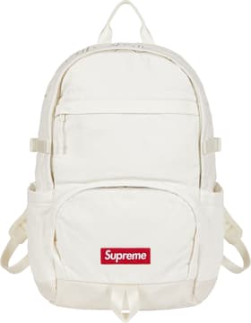 Supreme Denim Backpack White